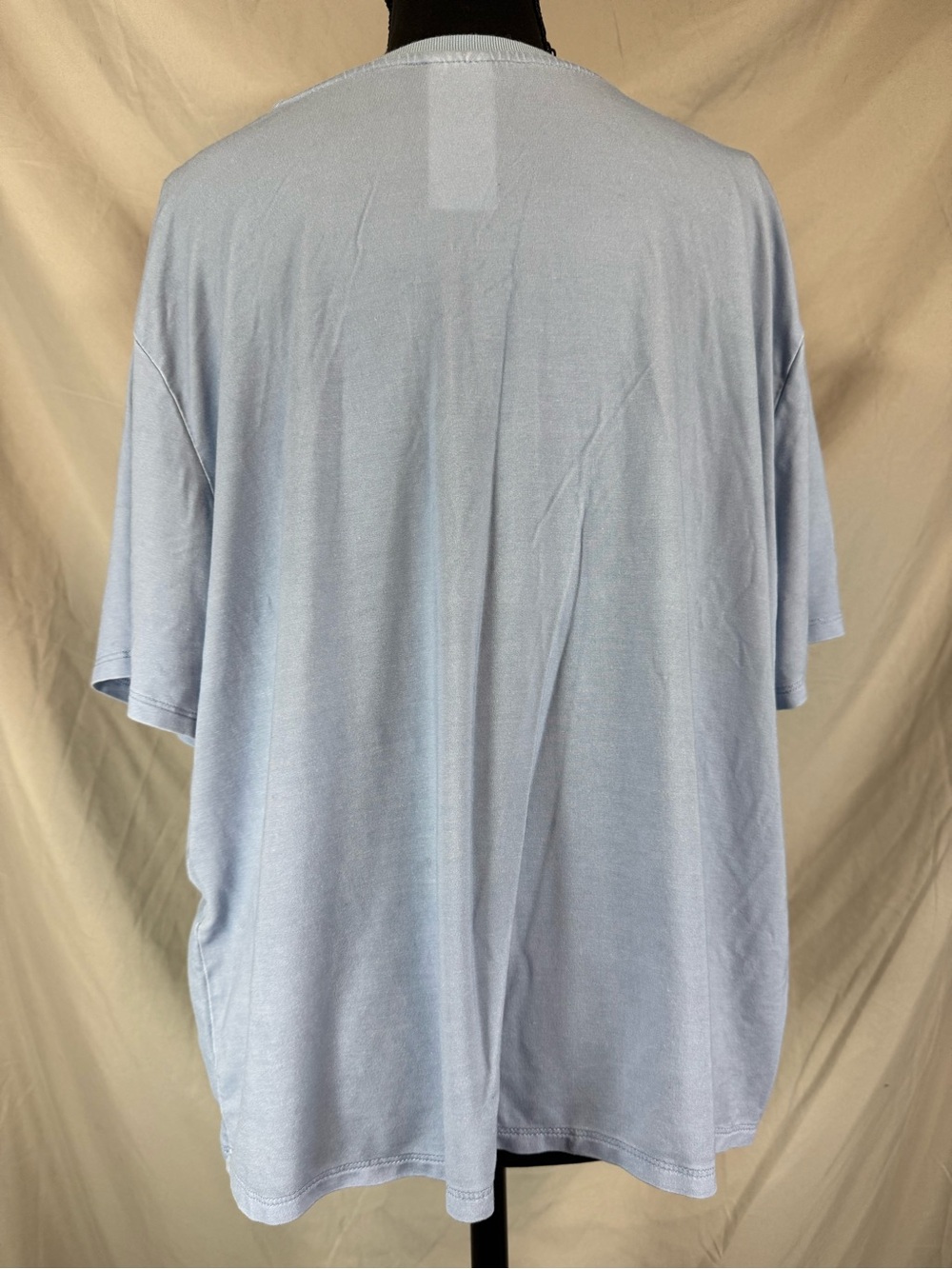 Disney Cinderella “Once Upon a Time” Graphic Stretchy Tee - Pale Blue - XL - Picture 4 of 4